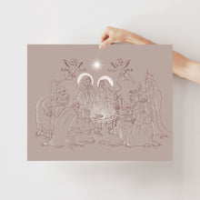 Load image into Gallery viewer, Nativity Art Print