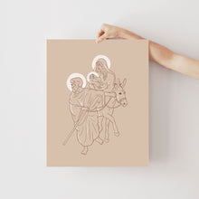 Load image into Gallery viewer, Flight to Egypt Art Print
