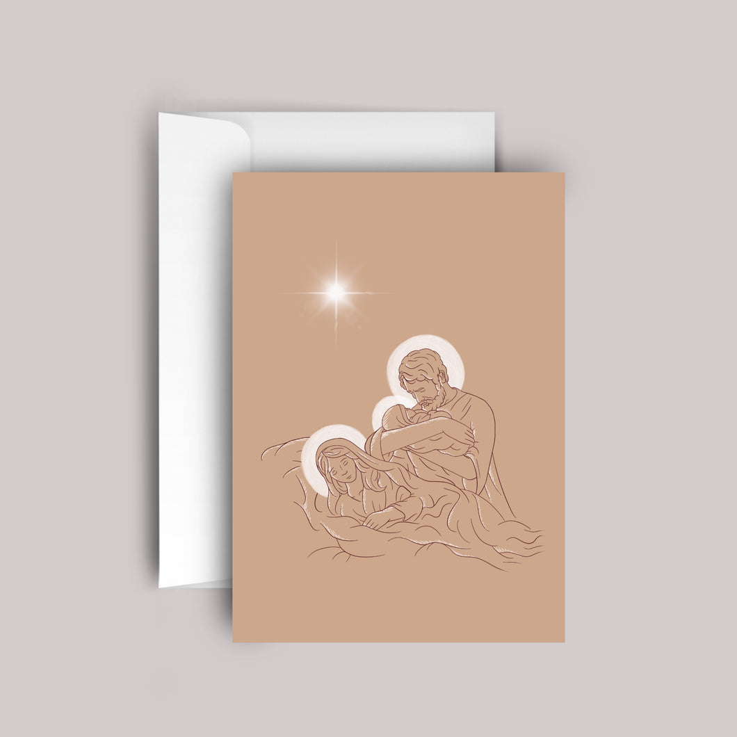 Silent and Holy Christmas Card